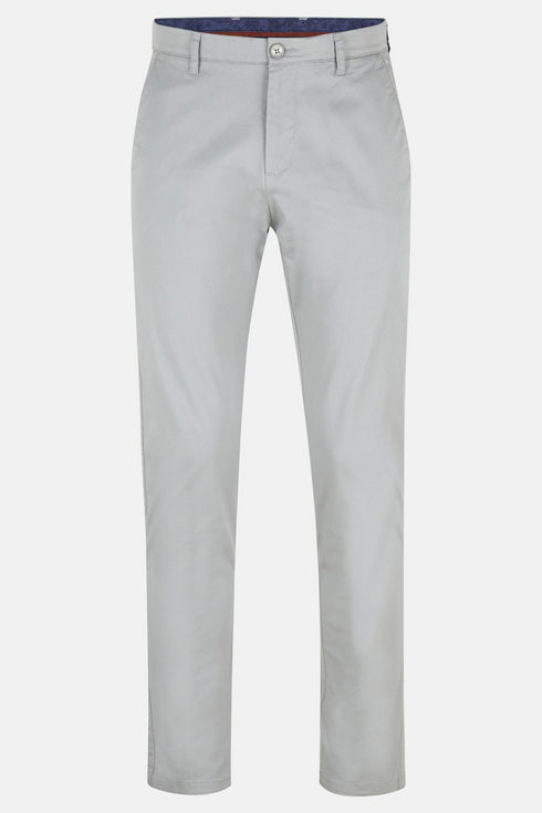 Benetti Trent Navy Chino Trousers | Men's Tapered Stretch Cotton Chino's